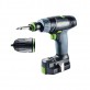 FESTOOL TXS 2.6-Plus gręžtuvas-suktuvas 2x2.6 Ah
